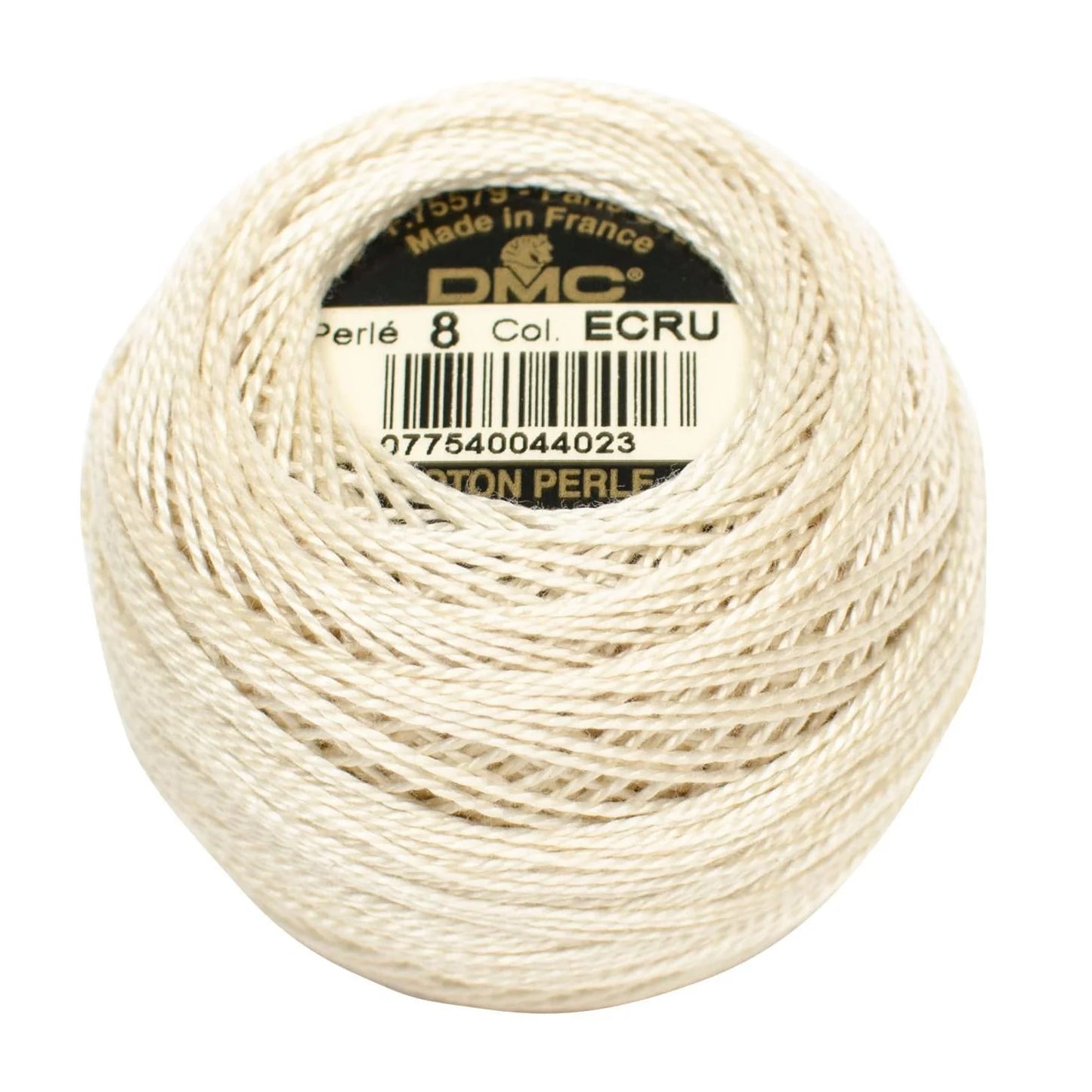 Algodón Perlé grosor 8 ovillos de 10 gr marca DMC