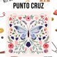 Kit punto cruz - Mariposa (40x40cm)-11ct