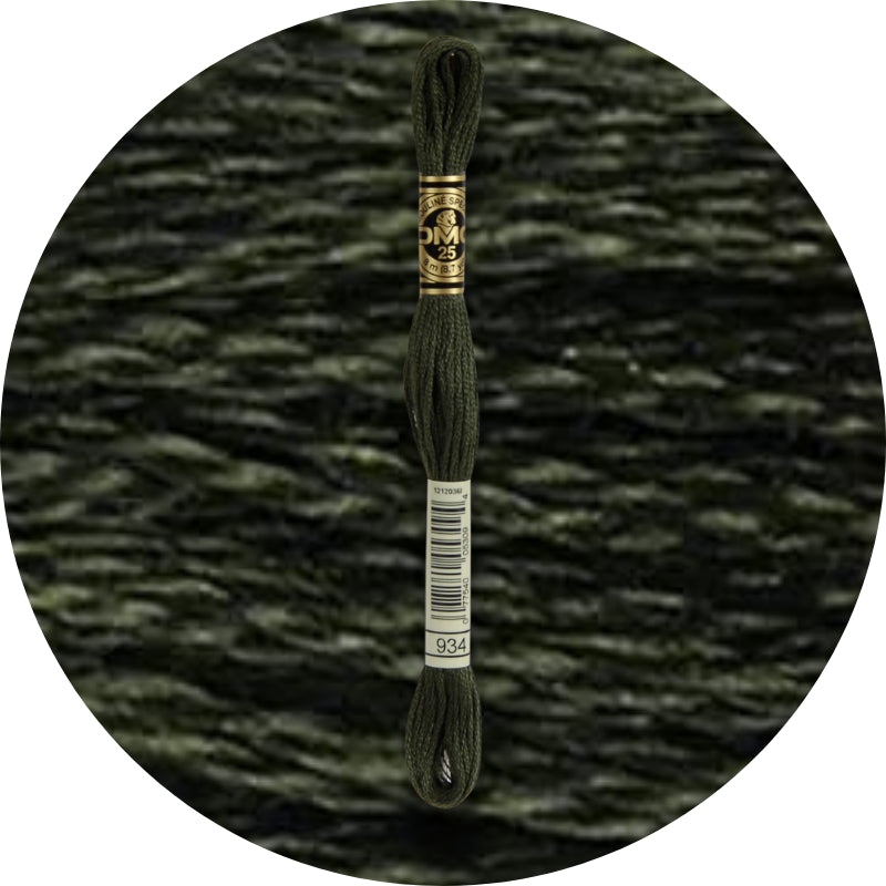Hilo DMC Colores Verdes