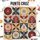 Kit punto cruz -Flores de otoño
