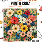 Kit punto cruz -  Flores