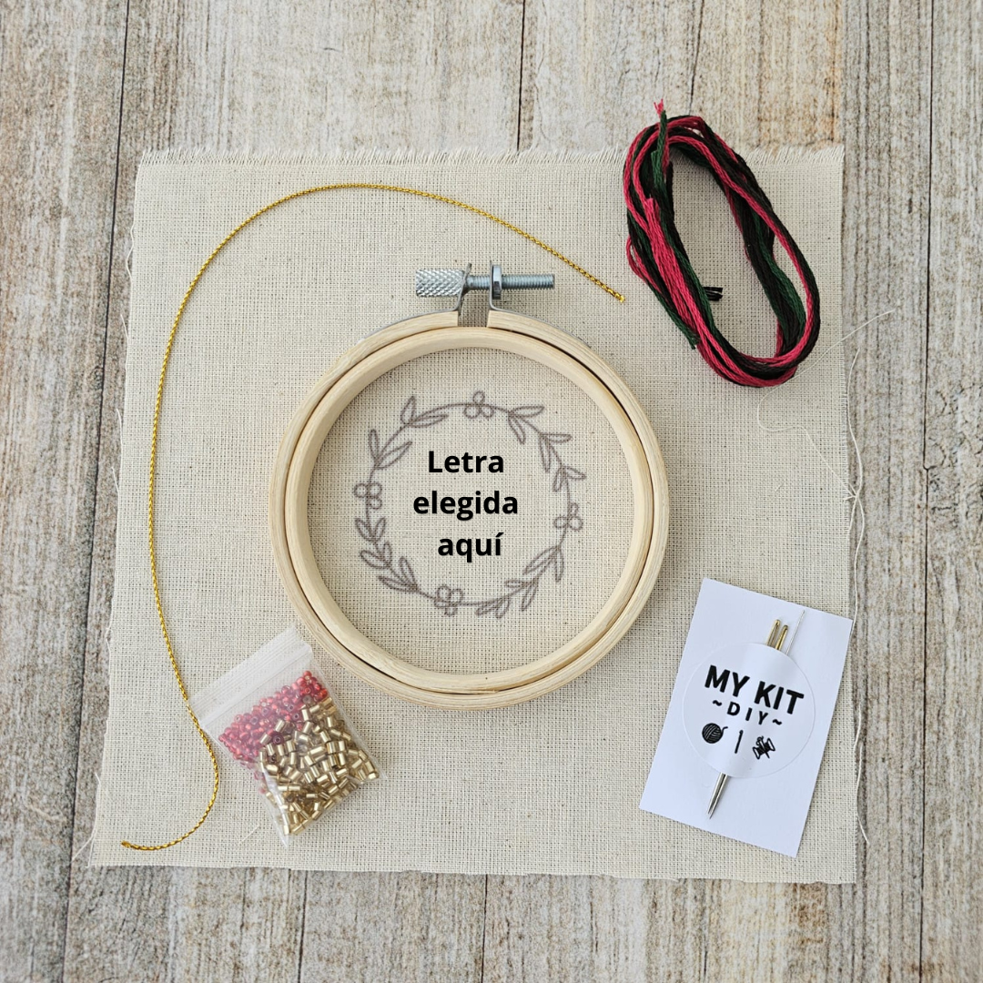 ¡ESPECIAL NAVIDAD! Kit bastidor adorno para el arbolito letra