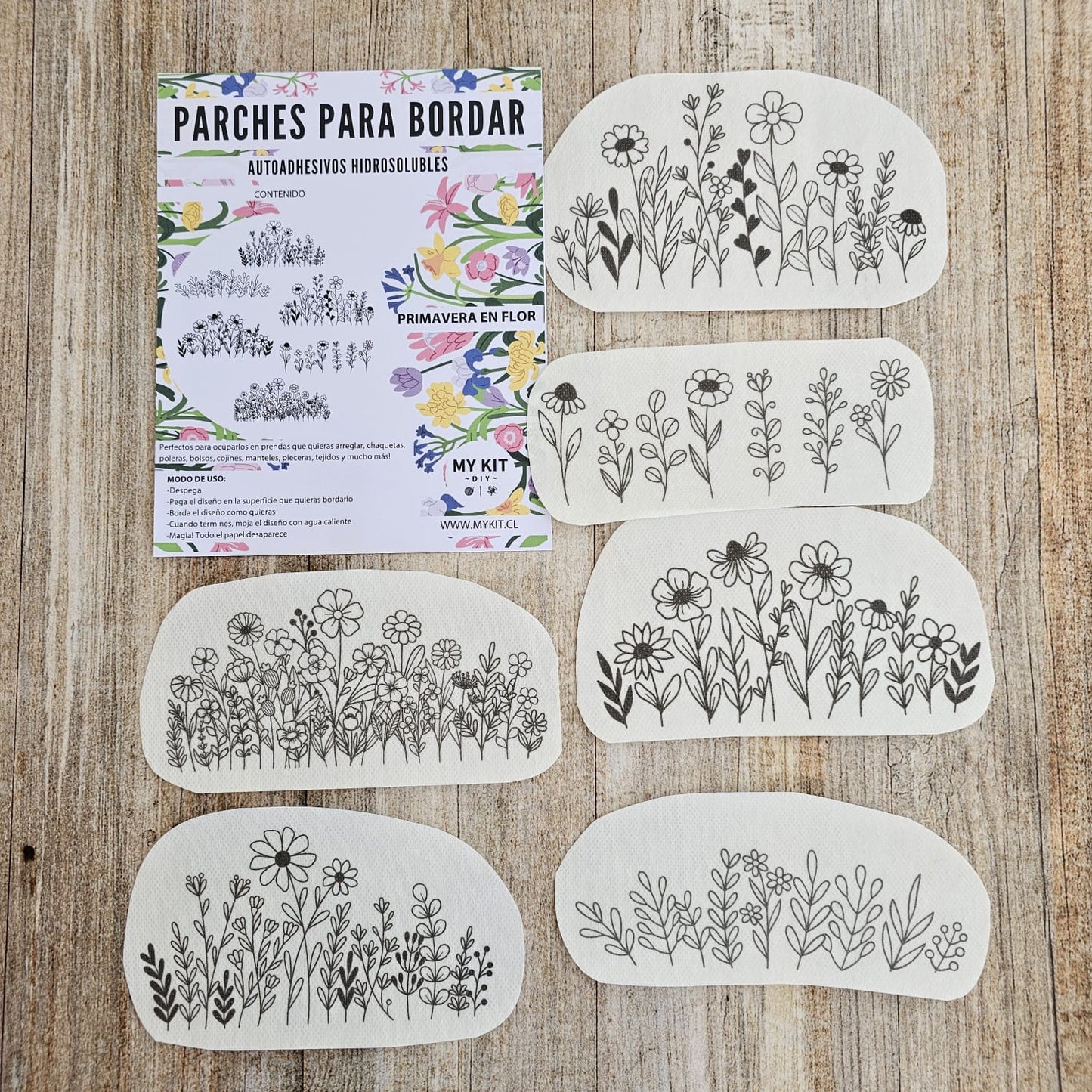 Kit parches PRIMAVERA EN FLOR