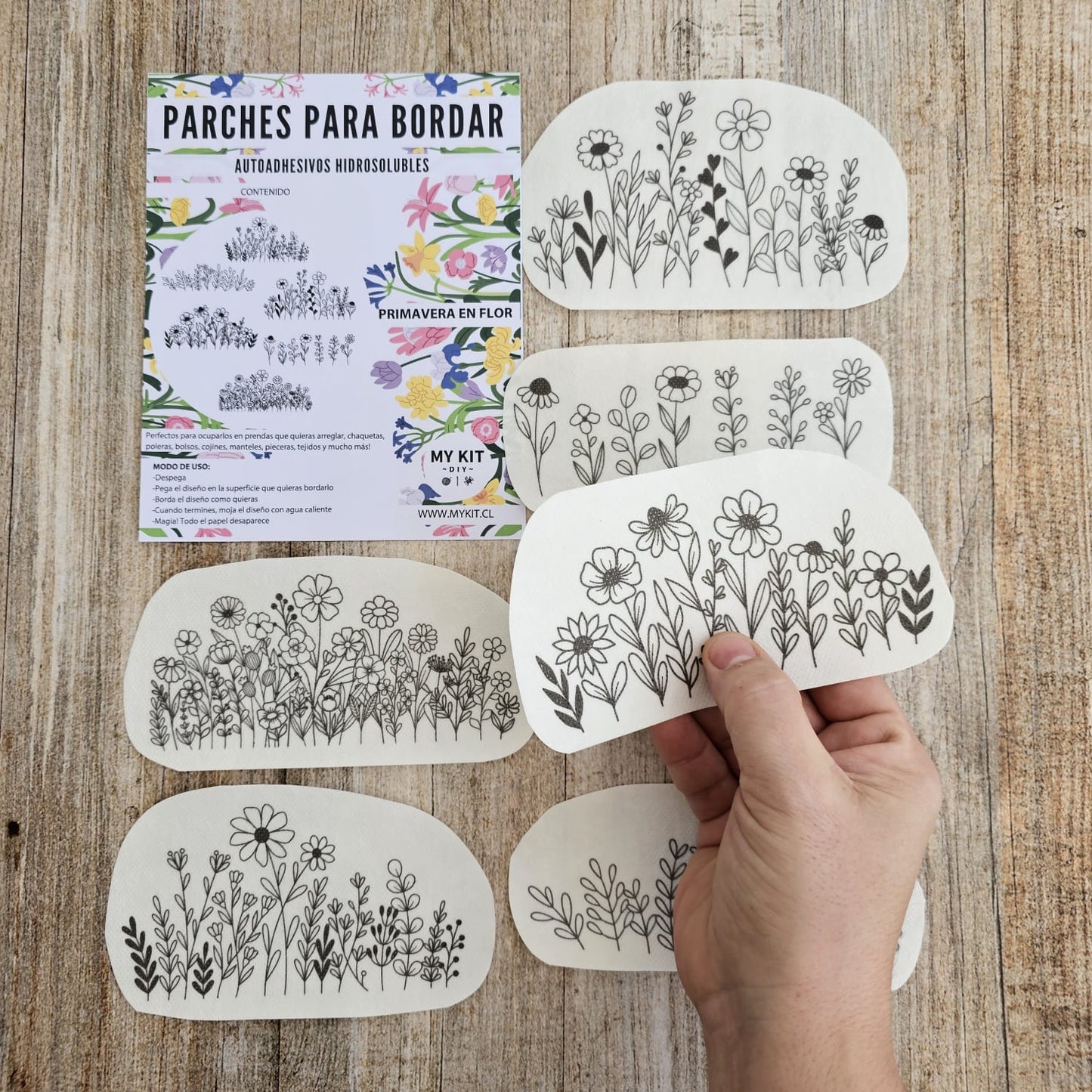 Kit parches PRIMAVERA EN FLOR