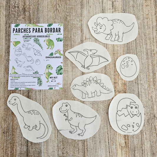 Kit parches DINOSAURIOS