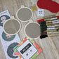 ¡ESPECIAL NAVIDAD! Kit adornos árbol punto cruz
