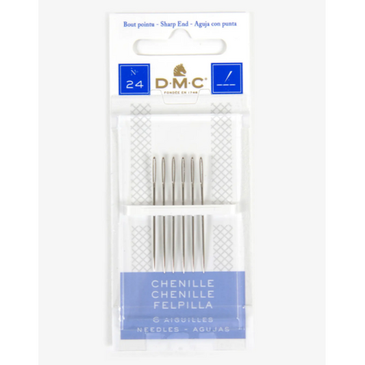 Aguja DMC chenille numero 24