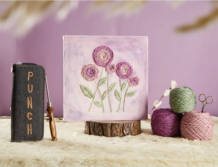 Set de Punch Needle (Aguja mágica) Earthy de KnitPro