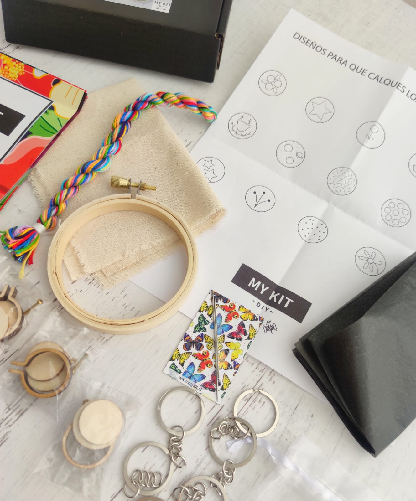 Kit de micro bordado