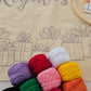 ¡ESPECIAL NAVIDAD! Kit para bordar bolso para llevar los regalos