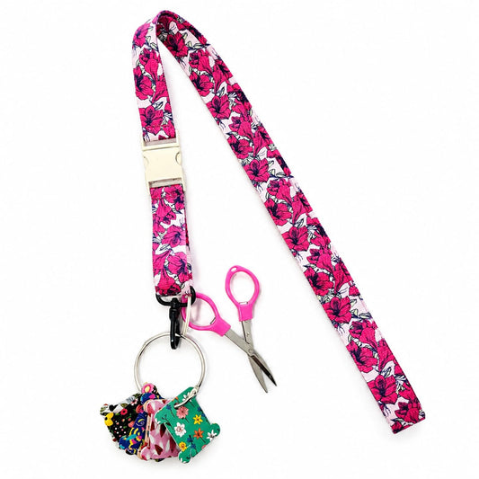 Landyard para bordar flores fuertes