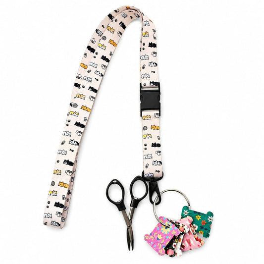Landyard para bordar gatitos