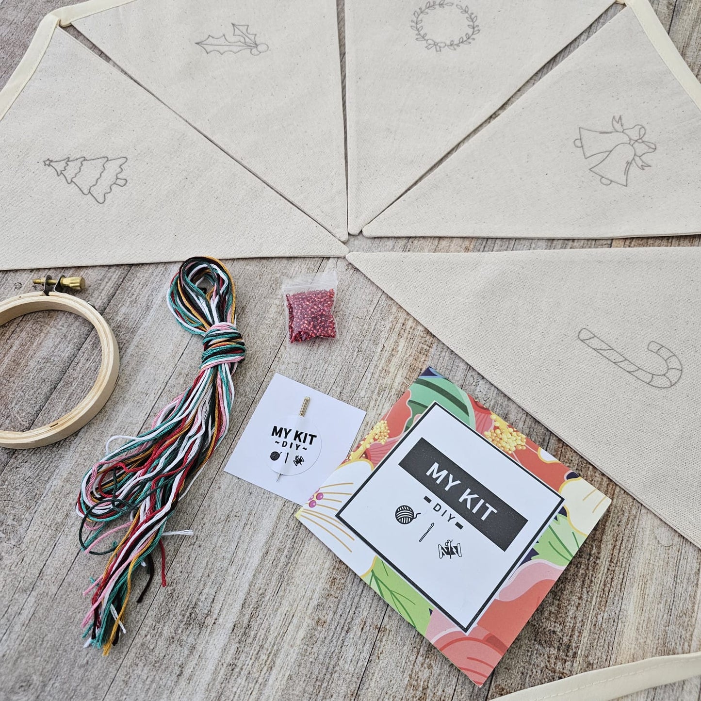 ¡ESPECIAL NAVIDAD! Kit banderines adornos