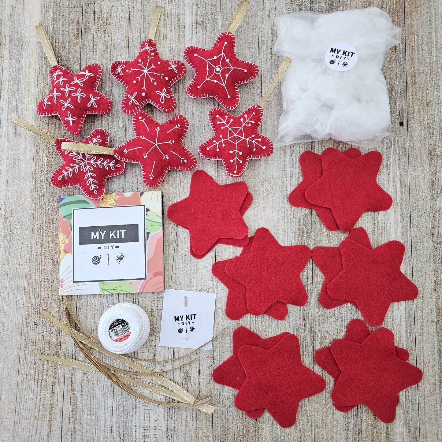 ¡ESPECIAL NAVIDAD! Kit adornos estrellitas