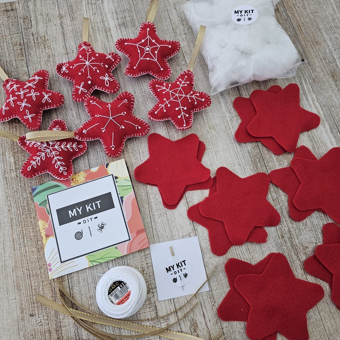¡ESPECIAL NAVIDAD! Kit adornos estrellitas