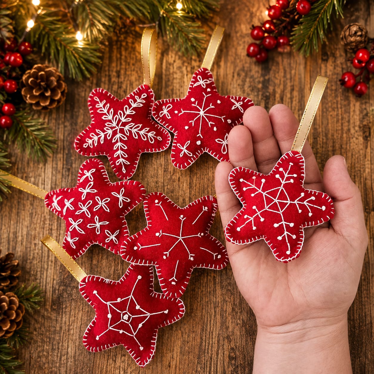¡ESPECIAL NAVIDAD! Kit adornos estrellitas