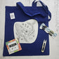 Kit bolso Ballena azul