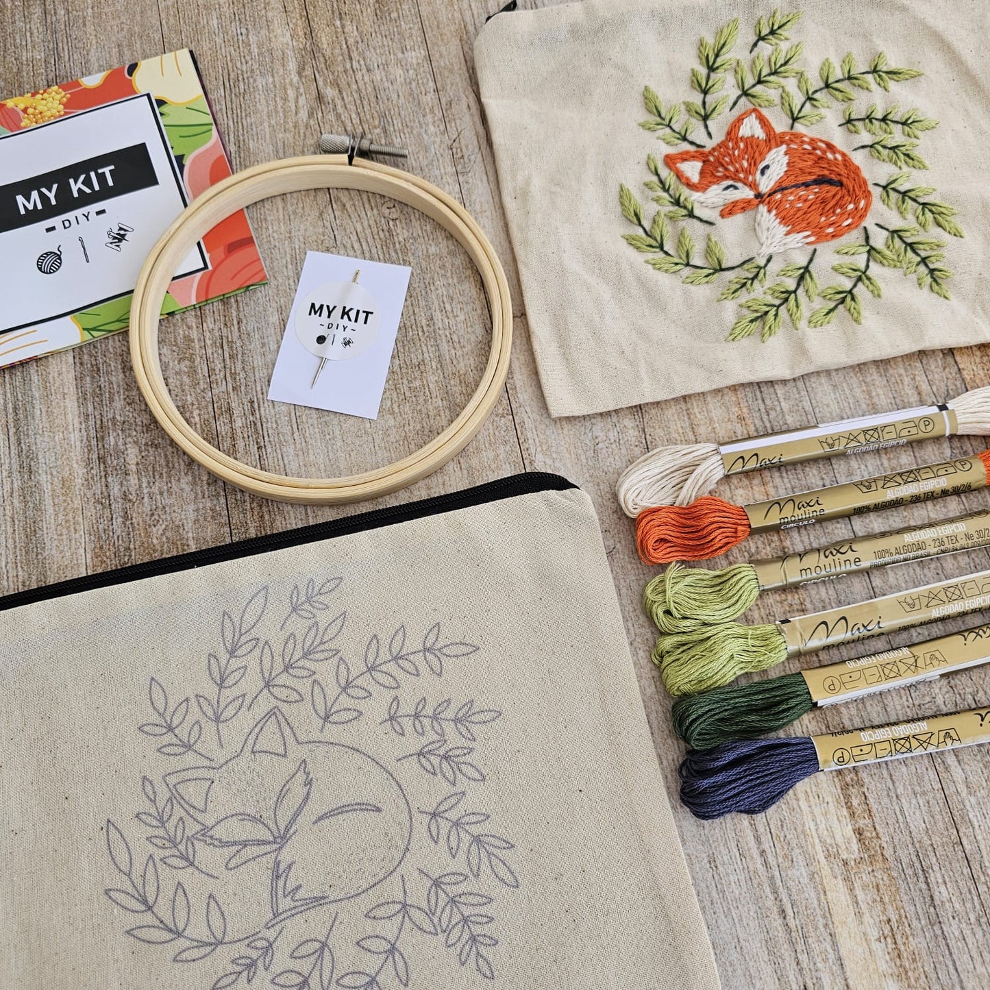 Kit estuche zorrito