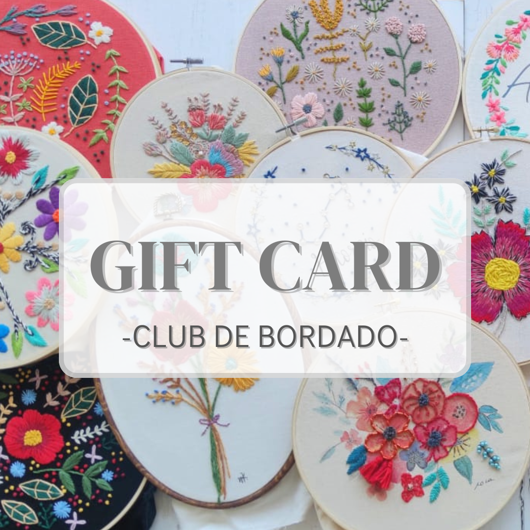 GIFT CARD TALLER DE BORDADO