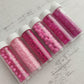 Kit tarritos mostacillas super pink