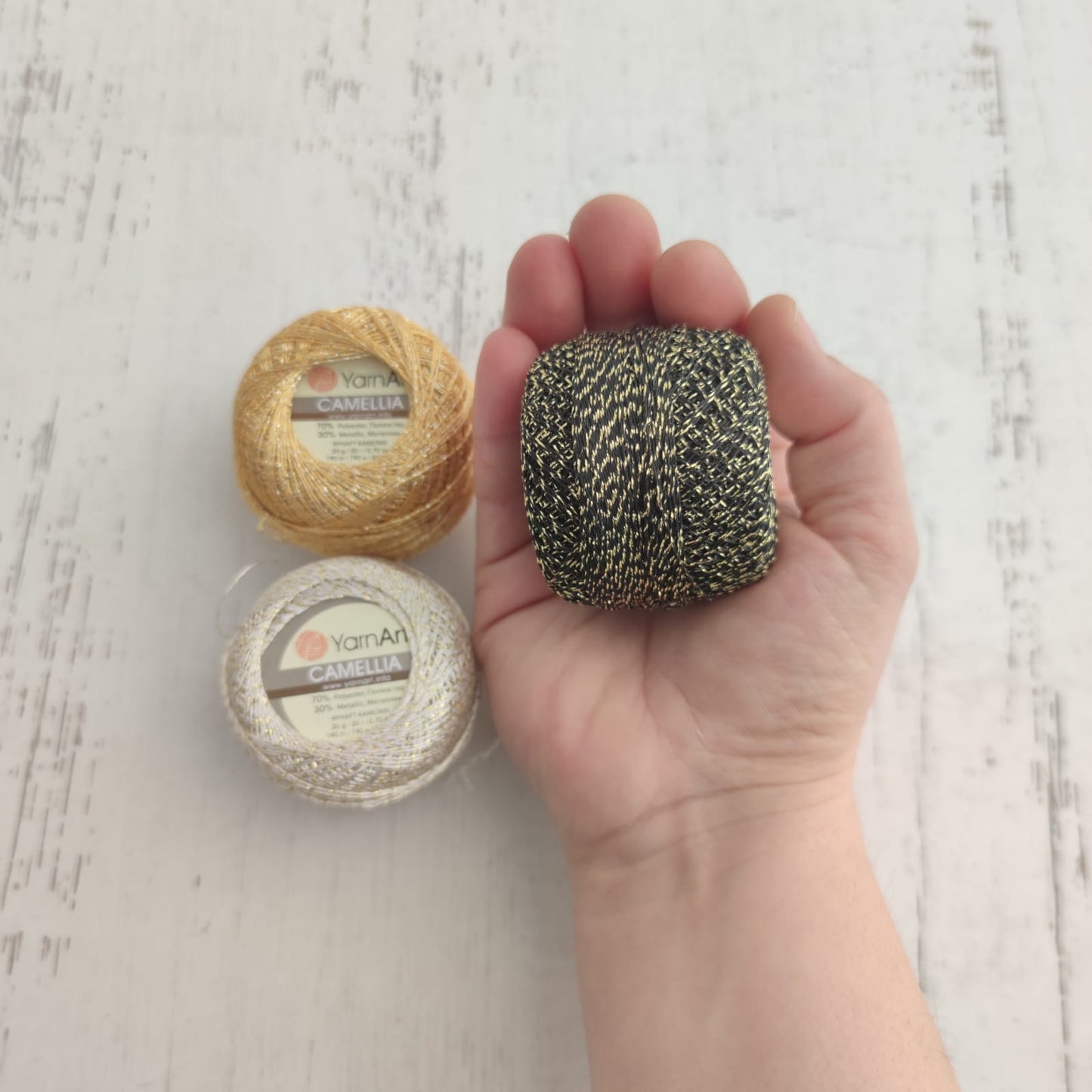 Kit hilos perle con brillo
