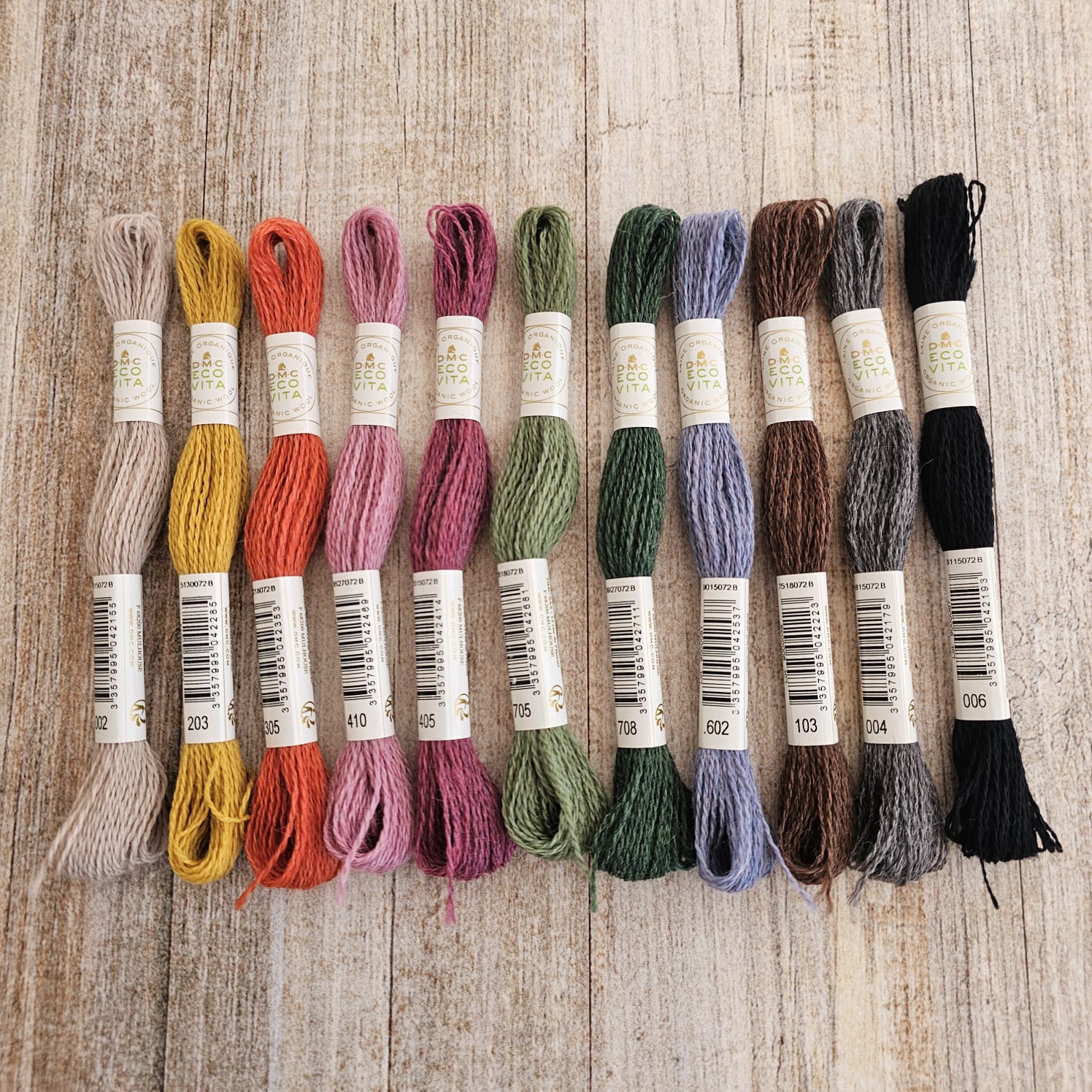 Kit hilo mouline crewel eco vita DMC – My Kit