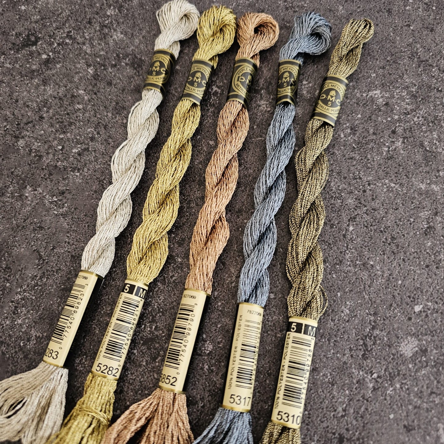 Kit hilo perlé DMC Metallic