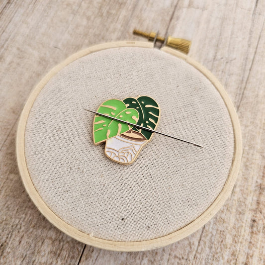 Imán para agujas Monstera