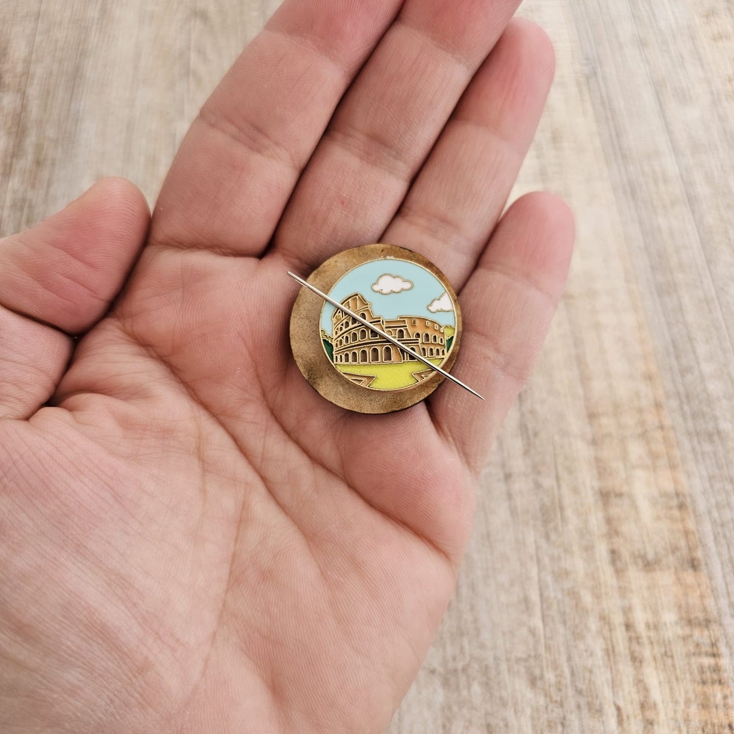 Imán para agujas Roma