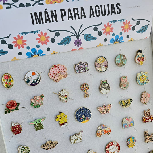 Imán para agujas (Elige el que más te gusta)