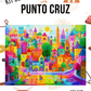 Kit punto cruz - casa colores (30x40cm)-11ct