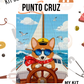 Kit punto cruz - Barco con Corgi (30x40cm)-14ct