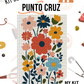 Kit punto cruz - flores (30X40cm)-14ct