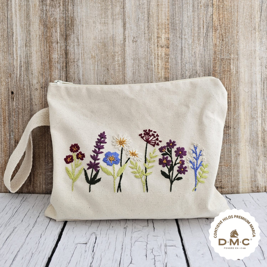 Kit cosmetiquero estuche flores Trinidad