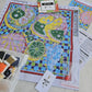 Kit punto cruz - Frutas (40x40cm)-11ct