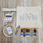 Kit cosmetiquero estuche flores Trinidad