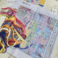 Kit punto cruz - Virgen colores (40x40cm)-11ct