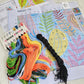 Kit punto cruz - Tropical (40x40cm)-11ct