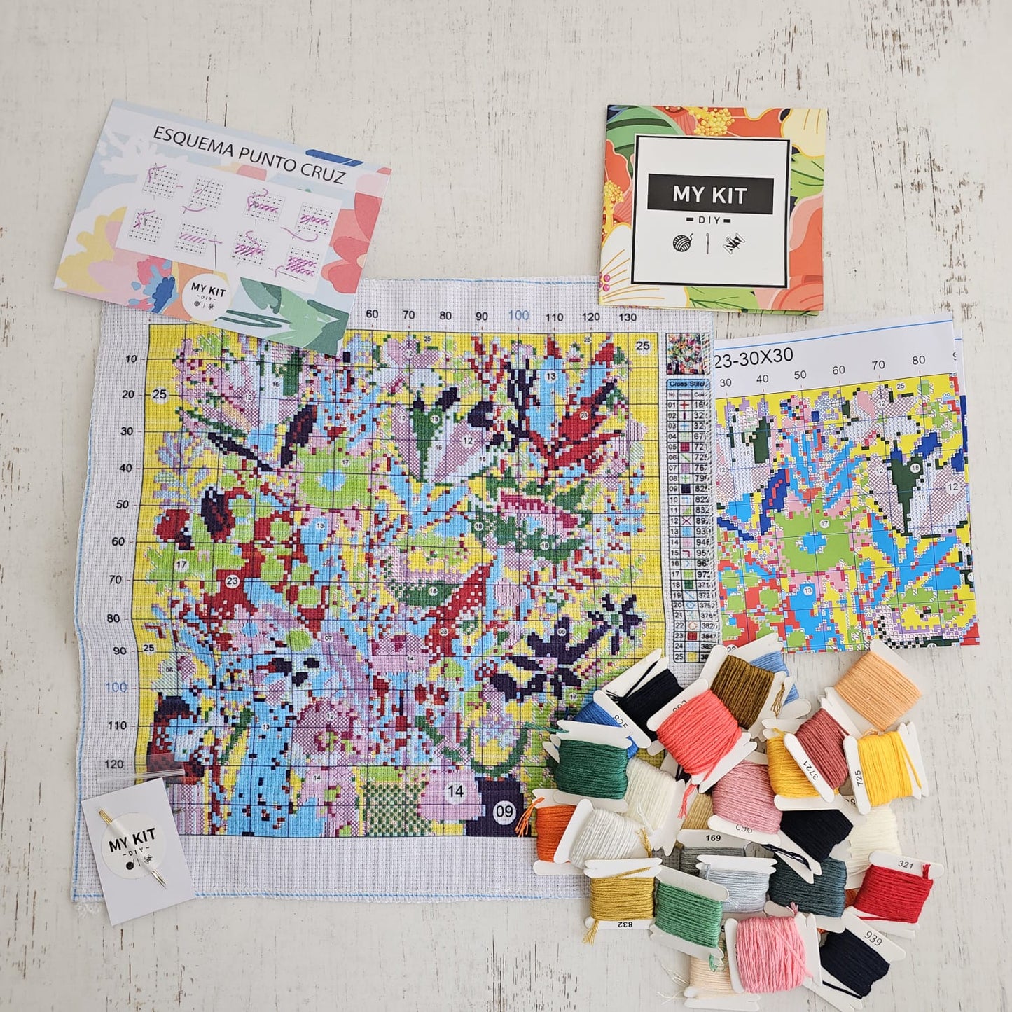 Kit punto cruz - Handmade