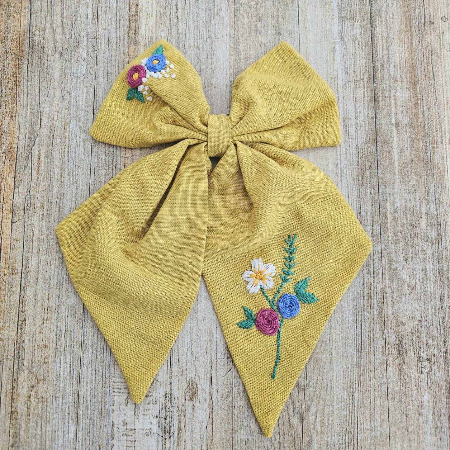 Kit Lazo pinche lino algodón grande para bordar