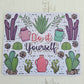Mousepad diseño Eloisa "LOVE HANDMADE"