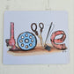 Mousepad diseño Jacinta "LOVE HANDMADE"