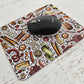 Mousepad diseño  Lupe "LOVE HANDMADE"