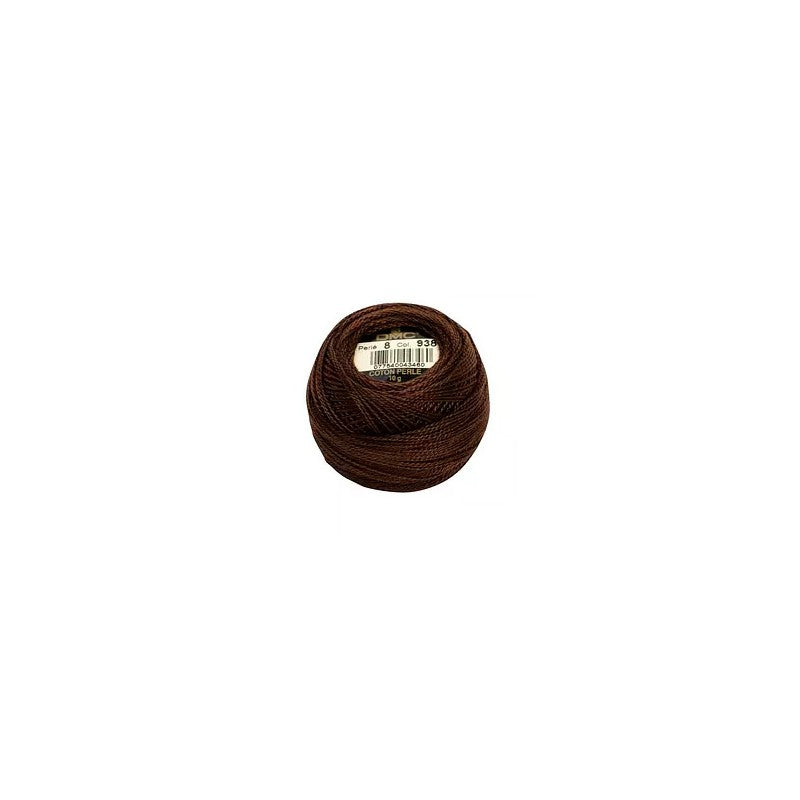 Algodón Perlé grosor 8 ovillos de 10 gr marca DMC
