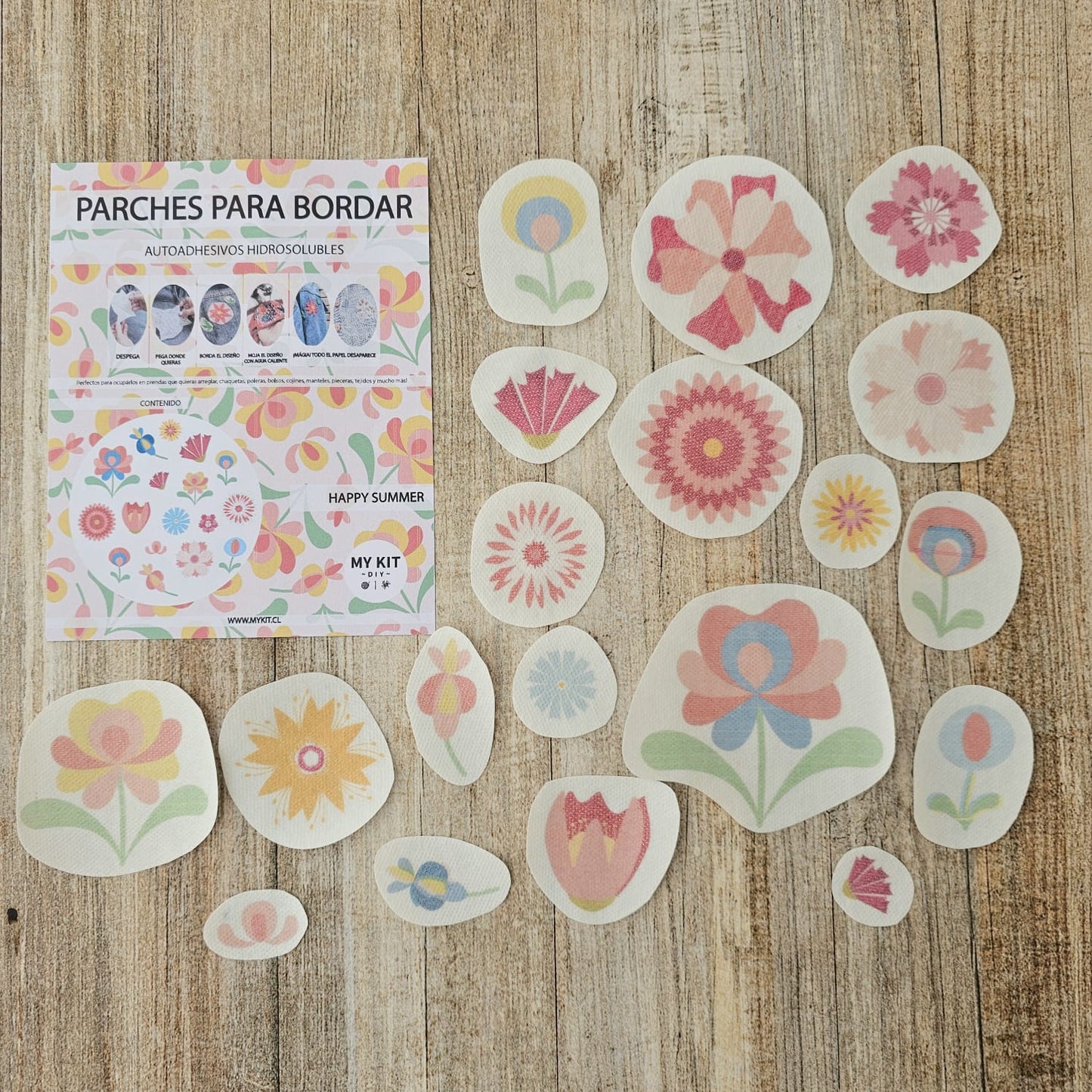 Kit parches A COLOR Happy Summer