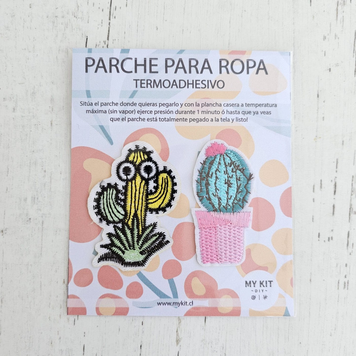 Parches bordados para plancha – My Kit