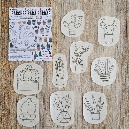 Kit parches CACTUS