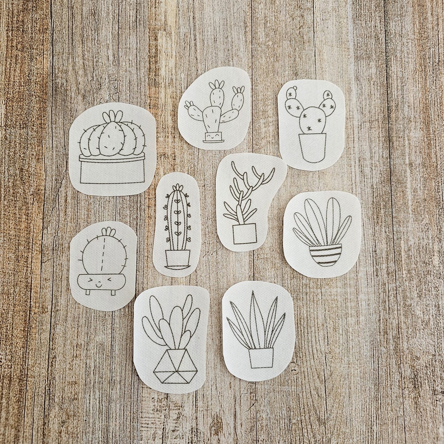 Kit parches CACTUS