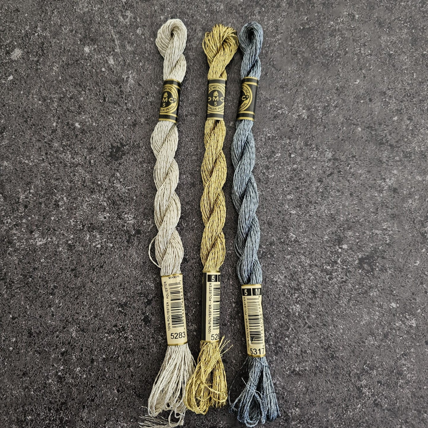 Kit hilo perlé DMC Metallic