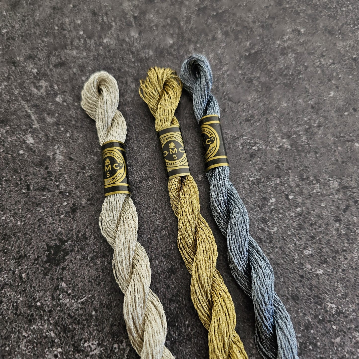 Kit hilo perlé DMC Metallic